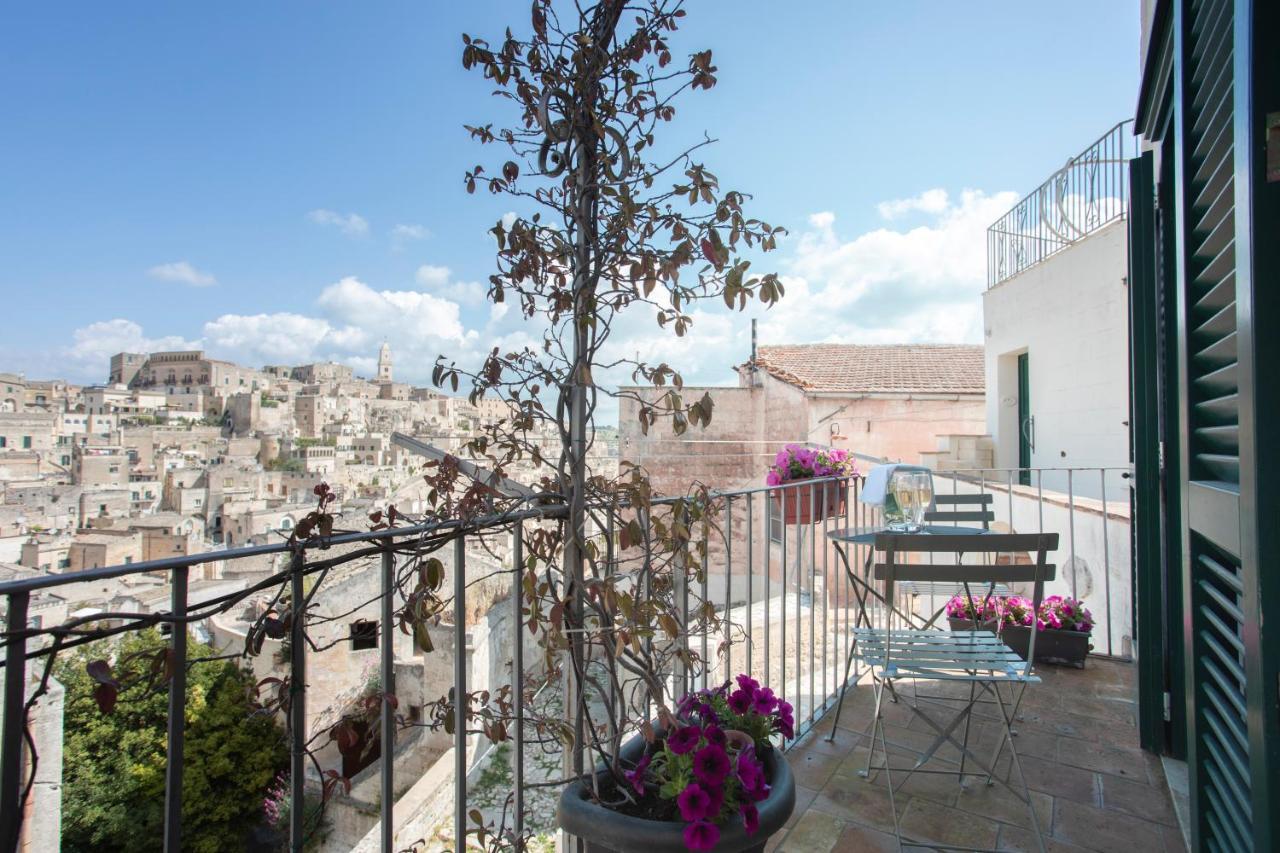 Lo Scorcio, Casa Vacanza Nel Cuore Dei Sassi Con Vista Incantevole Con Self Check-In Matera Eksteriør billede