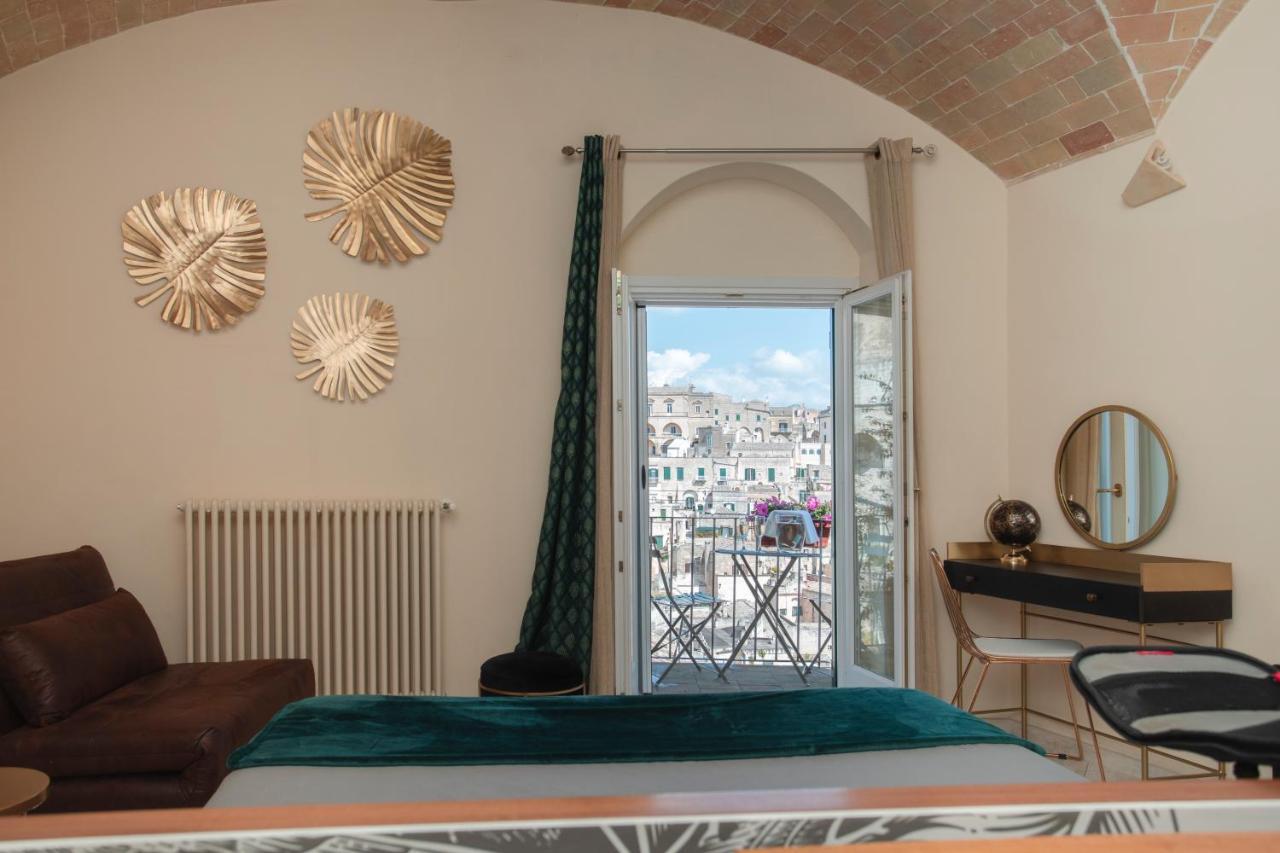 Lo Scorcio, Casa Vacanza Nel Cuore Dei Sassi Con Vista Incantevole Con Self Check-In Matera Eksteriør billede