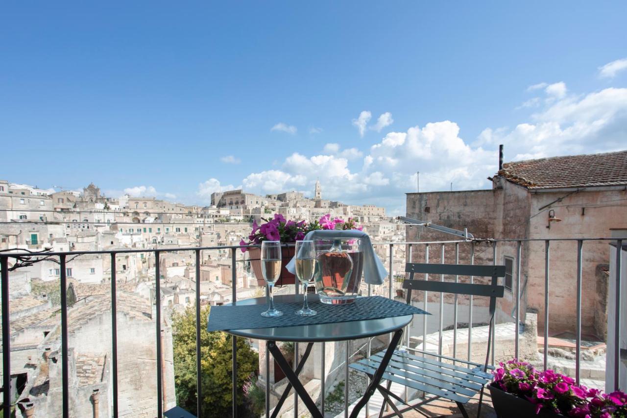 Lo Scorcio, Casa Vacanza Nel Cuore Dei Sassi Con Vista Incantevole Con Self Check-In Matera Eksteriør billede